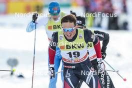 11.12.2016, Davos, Switzerland (SUI): Emil Iversen (NOR) - FIS world cup cross-country, individual sprint, Davos (SUI). www.nordicfocus.com. © Modica/NordicFocus. Every downloaded picture is fee-liable.
