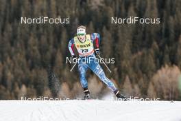 11.12.2016, Davos, Switzerland (SUI): Eric Packer (USA) - FIS world cup cross-country, individual sprint, Davos (SUI). www.nordicfocus.com. © Modica/NordicFocus. Every downloaded picture is fee-liable.