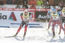 11.12.2016, Davos, Switzerland (SUI): Sindre Bjoernestad Skar (NOR), Alexey Petukhov (RUS), (l-r)  - FIS world cup cross-country, individual sprint, Davos (SUI). www.nordicfocus.com. © Modica/NordicFocus. Every downloaded picture is fee-liable.
