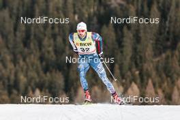 11.12.2016, Davos, Switzerland (SUI): Andrew Newell (USA) - FIS world cup cross-country, individual sprint, Davos (SUI). www.nordicfocus.com. © Modica/NordicFocus. Every downloaded picture is fee-liable.