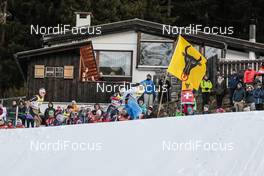 11.12.2016, Davos, Switzerland (SUI): Participant passing in front of spectators in Davos' Arena   - FIS world cup cross-country, individual sprint, Davos (SUI). www.nordicfocus.com. © Modica/NordicFocus. Every downloaded picture is fee-liable.