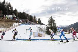 11.12.2016, Davos, Switzerland (SUI): Katja Visnar (SLO), Jonna Sundling (SWE), Alena Prochazkova (SVK), (l-r)  - FIS world cup cross-country, individual sprint, Davos (SUI). www.nordicfocus.com. © Modica/NordicFocus. Every downloaded picture is fee-liable.