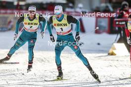 11.12.2016, Davos, Switzerland (SUI): Richard Jouve (FRA), Lucas Chanavat (FRA), (l-r)  - FIS world cup cross-country, individual sprint, Davos (SUI). www.nordicfocus.com. © Modica/NordicFocus. Every downloaded picture is fee-liable.