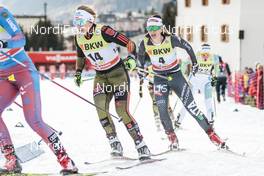 11.12.2016, Davos, Switzerland (SUI): Sandra Ringwald (GER), Gaia Vuerich (ITA), (l-r)  - FIS world cup cross-country, individual sprint, Davos (SUI). www.nordicfocus.com. © Modica/NordicFocus. Every downloaded picture is fee-liable.