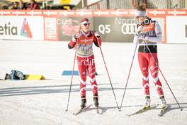 09.12.2016, Davos, Switzerland (SUI): Cendrine Browne (CAN), Dahria Beatty (CAN), (l-r)  - FIS world cup cross-country, training, Davos (SUI). www.nordicfocus.com. © Modica/NordicFocus. Every downloaded picture is fee-liable.
