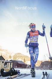 09.12.2016, Davos, Switzerland (SUI): Jessica Diggins (USA) - FIS world cup cross-country, training, Davos (SUI). www.nordicfocus.com. © Modica/NordicFocus. Every downloaded picture is fee-liable.