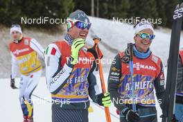 09.12.2016, Davos, Switzerland (SUI): Clement Parisse (FRA), Francesco De Fabiani (ITA), (l-r)  - FIS world cup cross-country, training, Davos (SUI). www.nordicfocus.com. © Modica/NordicFocus. Every downloaded picture is fee-liable.