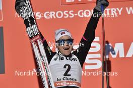 17.12.2016, La Clusaz, France (FRA): Heidi Weng (NOR)  - FIS world cup cross-country, mass women, La Clusaz (FRA). www.nordicfocus.com. © Thibaut/NordicFocus. Every downloaded picture is fee-liable.