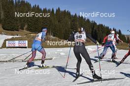 17.12.2016, La Clusaz, France (FRA): Elisa Brocard (ITA) - FIS world cup cross-country, mass women, La Clusaz (FRA). www.nordicfocus.com. © Thibaut/NordicFocus. Every downloaded picture is fee-liable.