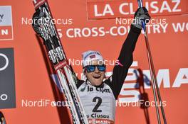 17.12.2016, La Clusaz, France (FRA): Heidi Weng (NOR), (l-r) - FIS world cup cross-country, mass women, La Clusaz (FRA). www.nordicfocus.com. © Thibaut/NordicFocus. Every downloaded picture is fee-liable.