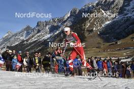18.12.2016, La Clusaz, France (FRA): Yulia Tikhonova (BLR) - FIS world cup cross-country, 4x5km women, La Clusaz (FRA). www.nordicfocus.com. © Thibaut/NordicFocus. Every downloaded picture is fee-liable.
