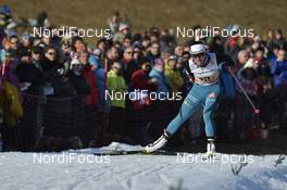 18.12.2016, La Clusaz, France (FRA): Marion Buillet (FRA) - FIS world cup cross-country, 4x5km women, La Clusaz (FRA). www.nordicfocus.com. © Thibaut/NordicFocus. Every downloaded picture is fee-liable.