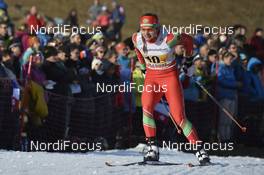 18.12.2016, La Clusaz, France (FRA): Anastasia Mayngardt (BLR) - FIS world cup cross-country, 4x5km women, La Clusaz (FRA). www.nordicfocus.com. © Thibaut/NordicFocus. Every downloaded picture is fee-liable.