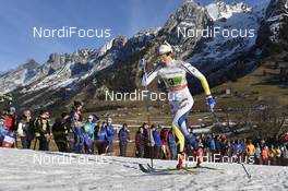 18.12.2016, La Clusaz, France (FRA): Stina Nilsson (SWE) - FIS world cup cross-country, 4x5km women, La Clusaz (FRA). www.nordicfocus.com. © Thibaut/NordicFocus. Every downloaded picture is fee-liable.