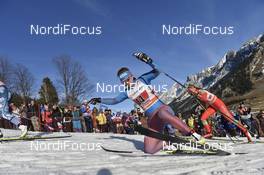 18.12.2016, La Clusaz, France (FRA): Daria Vedenina (RUS) - FIS world cup cross-country, 4x5km women, La Clusaz (FRA). www.nordicfocus.com. © Thibaut/NordicFocus. Every downloaded picture is fee-liable.