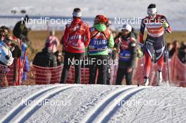 18.12.2016, La Clusaz, France (FRA): Marit Bjoergen (NOR) - FIS world cup cross-country, 4x5km women, La Clusaz (FRA). www.nordicfocus.com. © Thibaut/NordicFocus. Every downloaded picture is fee-liable.