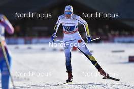 18.12.2016, La Clusaz, France (FRA): Anna Dyvik (SWE) - FIS world cup cross-country, 4x5km women, La Clusaz (FRA). www.nordicfocus.com. © Thibaut/NordicFocus. Every downloaded picture is fee-liable.