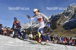 18.12.2016, La Clusaz, France (FRA): Emma Wiken (SWE) - FIS world cup cross-country, 4x5km women, La Clusaz (FRA). www.nordicfocus.com. © Thibaut/NordicFocus. Every downloaded picture is fee-liable.