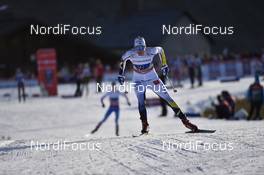 18.12.2016, La Clusaz, France (FRA): Anna Dyvik (SWE) - FIS world cup cross-country, 4x5km women, La Clusaz (FRA). www.nordicfocus.com. © Thibaut/NordicFocus. Every downloaded picture is fee-liable.