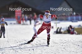 18.12.2016, La Clusaz, France (FRA): Sophie Carrier-Laforte (CAN) - FIS world cup cross-country, 4x5km women, La Clusaz (FRA). www.nordicfocus.com. © Thibaut/NordicFocus. Every downloaded picture is fee-liable.