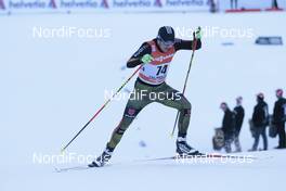 31.12.2016, Val Mustair, Switzerland (SUI): Lucas Boegl (GER) - FIS world cup cross-country, tour de ski, individual sprint, Val Mustair (SUI). www.nordicfocus.com. © Modica/NordicFocus. Every downloaded picture is fee-liable.