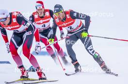 31.12.2016, Val Mustair, Switzerland (SUI): Federico Pellegrino (ITA) - FIS world cup cross-country, tour de ski, individual sprint, Val Mustair (SUI). www.nordicfocus.com. © Modica/NordicFocus. Every downloaded picture is fee-liable.