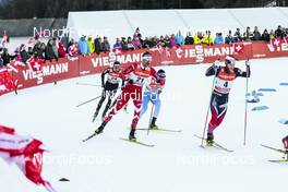 31.12.2016, Val Mustair, Switzerland (SUI): Erwan Kaeser (SUI), Len Valjas (CAN), Martin Johnsrud Sundby (NOR), (l-r)  - FIS world cup cross-country, tour de ski, individual sprint, Val Mustair (SUI). www.nordicfocus.com. © Modica/NordicFocus. Every downloaded picture is fee-liable.