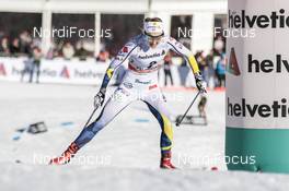 31.12.2016, Val Mustair, Switzerland (SUI): Stina Nilsson (SWE) - FIS world cup cross-country, tour de ski, individual sprint, Val Mustair (SUI). www.nordicfocus.com. © Modica/NordicFocus. Every downloaded picture is fee-liable.