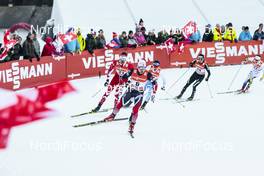 31.12.2016, Val Mustair, Switzerland (SUI): Len Valjas (CAN), Finn Haagen Krogh (NOR), Erwan Kaeser (SUI), (l-r)  - FIS world cup cross-country, tour de ski, individual sprint, Val Mustair (SUI). www.nordicfocus.com. © Modica/NordicFocus. Every downloaded picture is fee-liable.