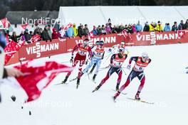 31.12.2016, Val Mustair, Switzerland (SUI): Len Valjas (CAN), Ristomatti Hakola (FIN), Martin Johnsrud Sundby (NOR), Finn Haagen Krogh (NOR), (l-r)  - FIS world cup cross-country, tour de ski, individual sprint, Val Mustair (SUI). www.nordicfocus.com. © Modica/NordicFocus. Every downloaded picture is fee-liable.