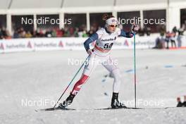 31.12.2016, Val Mustair, Switzerland (SUI): Annika Taylor (GBR) - FIS world cup cross-country, tour de ski, individual sprint, Val Mustair (SUI). www.nordicfocus.com. © Modica/NordicFocus. Every downloaded picture is fee-liable.
