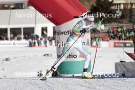 31.12.2016, Val Mustair, Switzerland (SUI): Katja Visnar (SLO) - FIS world cup cross-country, tour de ski, individual sprint, Val Mustair (SUI). www.nordicfocus.com. © Modica/NordicFocus. Every downloaded picture is fee-liable.