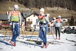 30.12.2016, Val Mustair, Switzerland (SUI): Marcus Hellner (SWE), Daniel Rickardsson (SWE), (l-r)  - FIS world cup cross-country, tour de ski, training, Val Mustair (SUI). www.nordicfocus.com. © Modica/NordicFocus. Every downloaded picture is fee-liable.