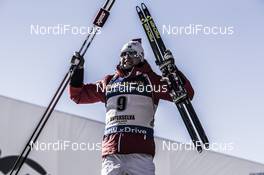 22.01.2017, Antholz, Italy (ITA): Johannes Thingnes Boe (NOR) -  IBU world cup biathlon, mass men, Antholz (ITA). www.nordicfocus.com. © Manzoni/NordicFocus. Every downloaded picture is fee-liable.