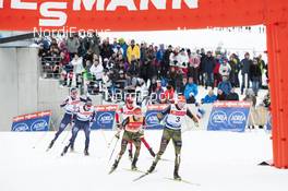 24.01.2016, Chaux-Neuve, France (FRA): Eric Frenzel (GER), Fabian Riessle (GER), Akito Watabe (JPN) - FIS world cup nordic combined, individual gundersen HS118/10km, Chaux-Neuve (FRA). www.nordicfocus.com. © Becker/NordicFocus. Every downloaded picture is fee-liable.