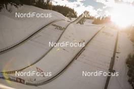 29.01.2016, Seefeld, Austria (AUT): Ski jumping stadium in Seefeld   - FIS world cup nordic combined, individual gundersen HS109/5km, Seefeld (AUT). www.nordicfocus.com. © Modica/NordicFocus. Every downloaded picture is fee-liable.
