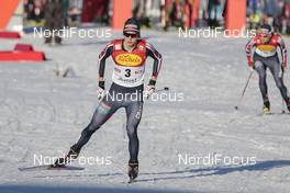 29.01.2016, Seefeld, Austria (AUT): Jarl Magnus Riiber (NOR) - FIS world cup nordic combined, individual gundersen HS109/5km, Seefeld (AUT). www.nordicfocus.com. © Modica/NordicFocus. Every downloaded picture is fee-liable.
