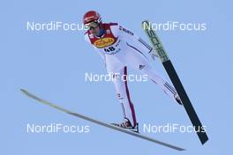 29.01.2016, Seefeld, Austria (AUT): Johannes Rydzek (GER) - FIS world cup nordic combined, individual gundersen HS109/5km, Seefeld (AUT). www.nordicfocus.com. © Modica/NordicFocus. Every downloaded picture is fee-liable.
