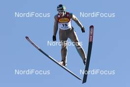 29.01.2016, Seefeld, Austria (AUT): Gasper Berlot (SLO) - FIS world cup nordic combined, individual gundersen HS109/5km, Seefeld (AUT). www.nordicfocus.com. © Modica/NordicFocus. Every downloaded picture is fee-liable.