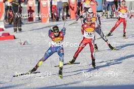 29.01.2016, Seefeld, Austria (AUT): Maxime Laheurte (FRA) - FIS world cup nordic combined, individual gundersen HS109/5km, Seefeld (AUT). www.nordicfocus.com. © Modica/NordicFocus. Every downloaded picture is fee-liable.