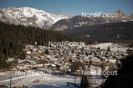 30.01.2016, Seefeld, Austria (AUT): View of Seefeld    - FIS world cup nordic combined, individual gundersen HS109/10km, Seefeld (AUT). www.nordicfocus.com. © Modica/NordicFocus. Every downloaded picture is fee-liable.