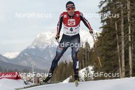 30.01.2016, Seefeld, Austria (AUT): Haavard Klemetsen (NOR) - FIS world cup nordic combined, individual gundersen HS109/10km, Seefeld (AUT). www.nordicfocus.com. © Modica/NordicFocus. Every downloaded picture is fee-liable.
