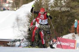 30.01.2016, Seefeld, Austria (AUT): Eric Frenzel (GER) - FIS world cup nordic combined, individual gundersen HS109/10km, Seefeld (AUT). www.nordicfocus.com. © Modica/NordicFocus. Every downloaded picture is fee-liable.