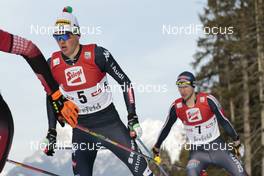 30.01.2016, Seefeld, Austria (AUT): Samuel Costa (ITA) - FIS world cup nordic combined, individual gundersen HS109/10km, Seefeld (AUT). www.nordicfocus.com. © Modica/NordicFocus. Every downloaded picture is fee-liable.