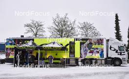 19.02.2016, Lahti, Finland (FIN): One Way promo truck   - FIS world cup nordic combined, individual gundersen HS130/10km, Lahti (FIN). www.nordicfocus.com. © Felgenhauer/NordicFocus. Every downloaded picture is fee-liable.
