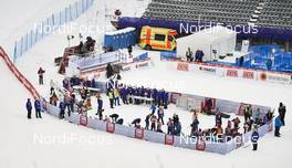 21.02.2016, Lahti, Finland (FIN): athletes prepare for the race   - FIS world cup nordic combined, individual gundersen HS130/10km, Lahti (FIN). www.nordicfocus.com. © Felgenhauer/NordicFocus. Every downloaded picture is fee-liable.