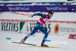 21.02.2016, Lahti, Finland (FIN): Miroslav Dvorak (CZE), Fischer - FIS world cup nordic combined, individual gundersen HS130/10km, Lahti (FIN). www.nordicfocus.com. © Laiho/NordicFocus. Every downloaded picture is fee-liable.