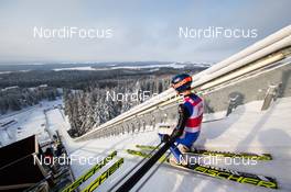 23.02.2016, Kuopio, Finland (FIN): Tim Hug (SUI), Fischer, One Way, Rottefella, Odlo - FIS world cup nordic combined, individual gundersen HS127/10km, Kuopio (FIN). www.nordicfocus.com. © Laiho/NordicFocus. Every downloaded picture is fee-liable.