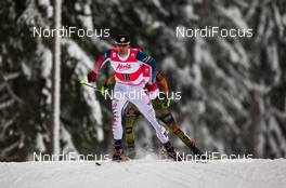 23.02.2016, Kuopio, Finland (FIN): Bryan Fletcher (USA), Madshus - FIS world cup nordic combined, individual gundersen HS127/10km, Kuopio (FIN). www.nordicfocus.com. © Laiho/NordicFocus. Every downloaded picture is fee-liable.