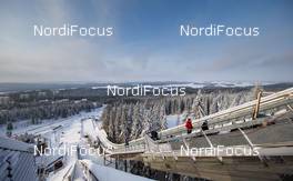 23.02.2016, Kuopio, Finland (FIN): general view from the inrun  - FIS world cup nordic combined, individual gundersen HS127/10km, Kuopio (FIN). www.nordicfocus.com. © Laiho/NordicFocus. Every downloaded picture is fee-liable.